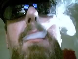 Gar Inhaling Leather Daddy