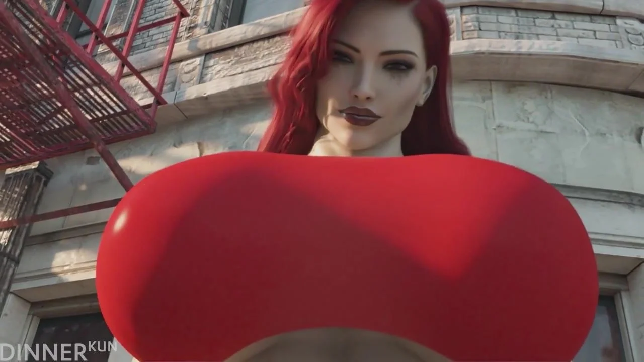 Redhead giantess growth - ThisVid.com