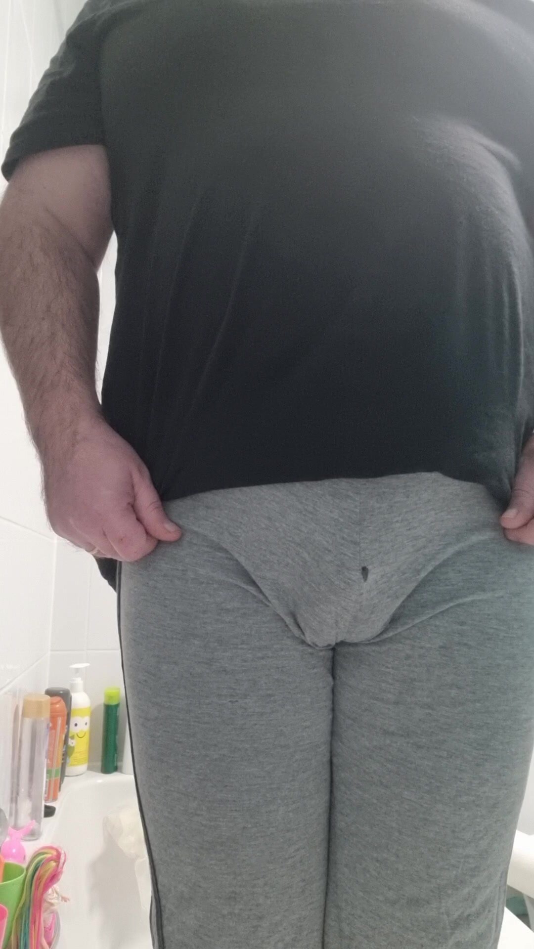 Pissing my lounge pants