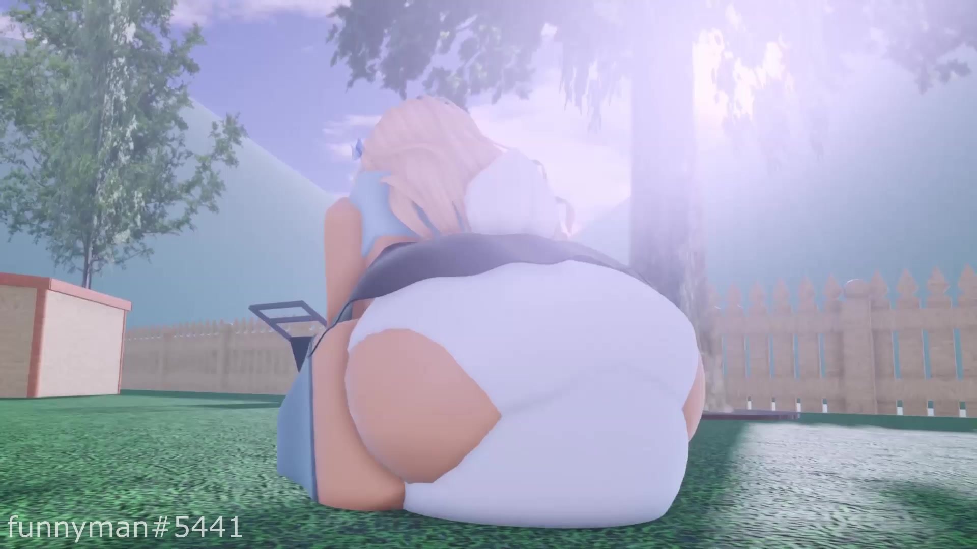 [ROBLOX] Bunny girl Hypermesses in the Yard