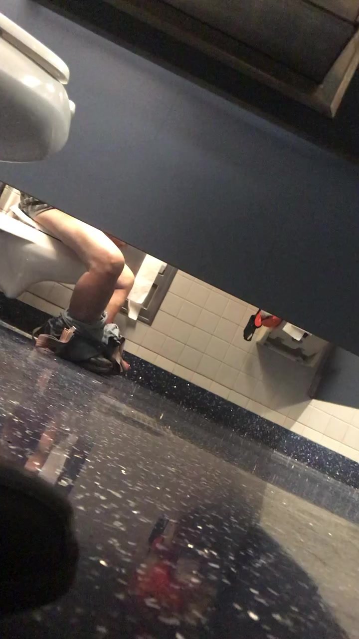 Caught jerking off at airport