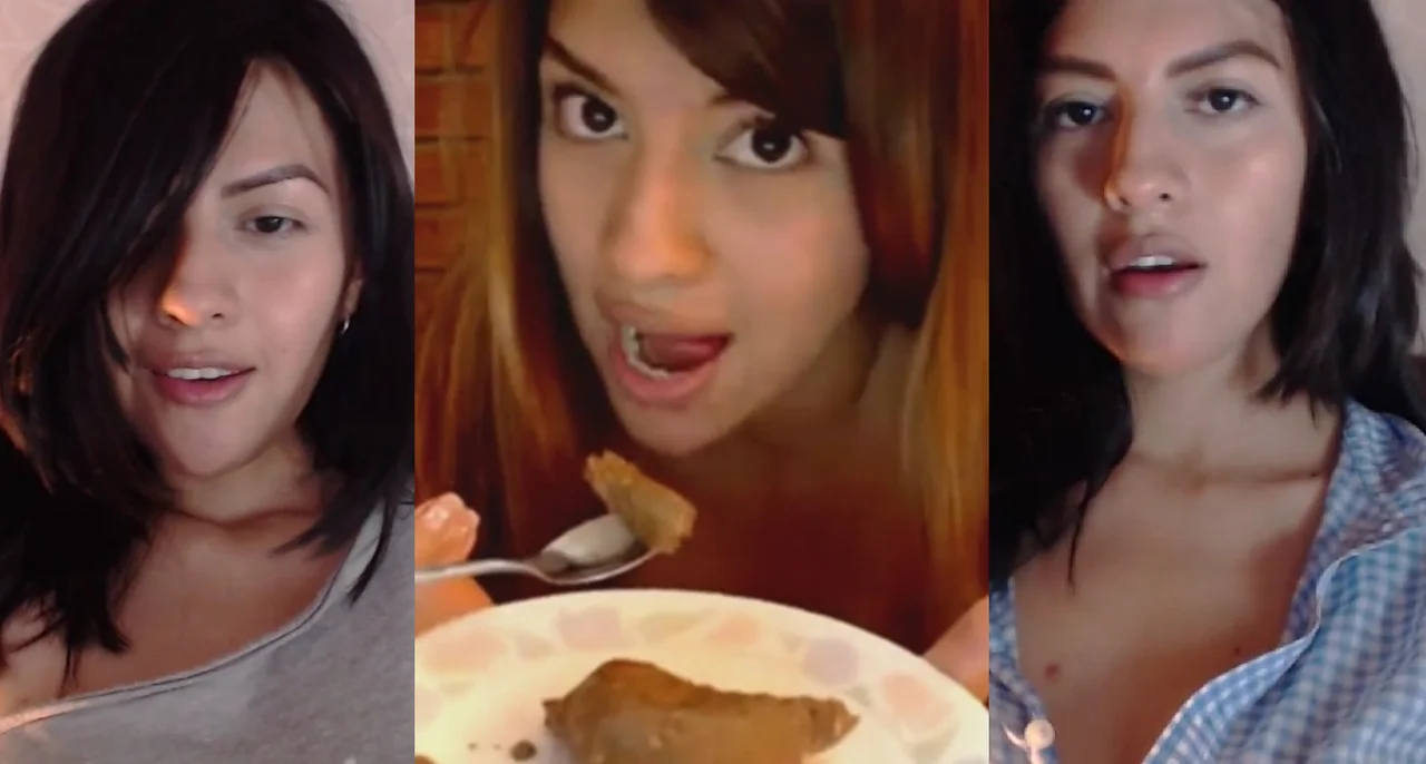 Latest Scat Eating - Miss Medellin - Scat eating session 3 - DELICIOUSO - ThisVid.com