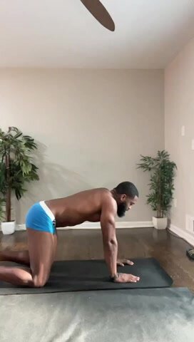 Yoga in Underwear