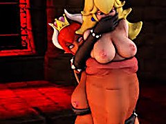 Bowsette cock vore Peach by ToasterKing