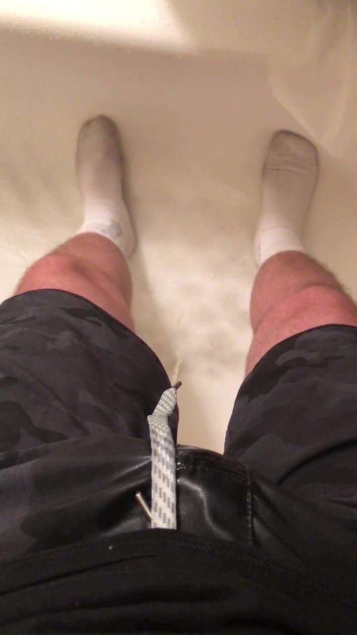 Dirty socks and wet bulge