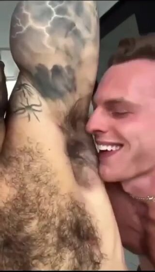Gay armpit licking 3