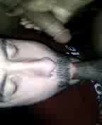 Sub sucking two dicks 2/9