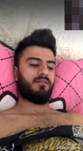 Hairy Turkish Boy showing on cam