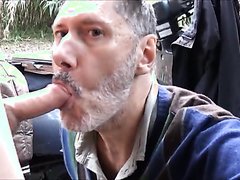 Italian fag sucking str8 gyspy homeless