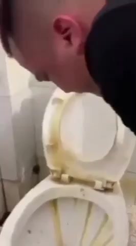 Muntah di WC