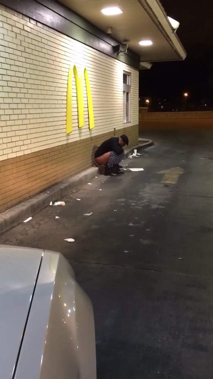 Guy Poops On McDonald’s