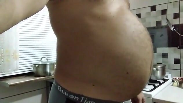 Belly inflation 1 - video 2