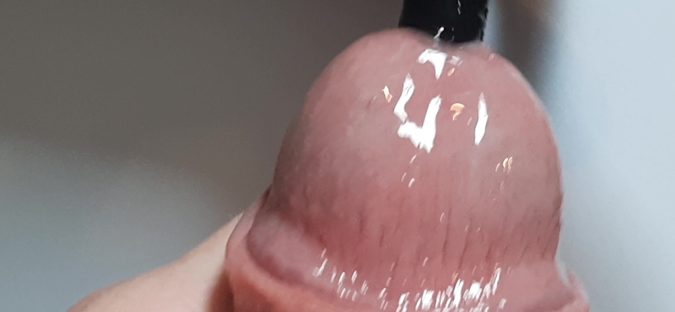 Fucking a ribbed silicone sound