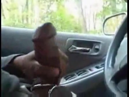 Driving a car and jerking off
