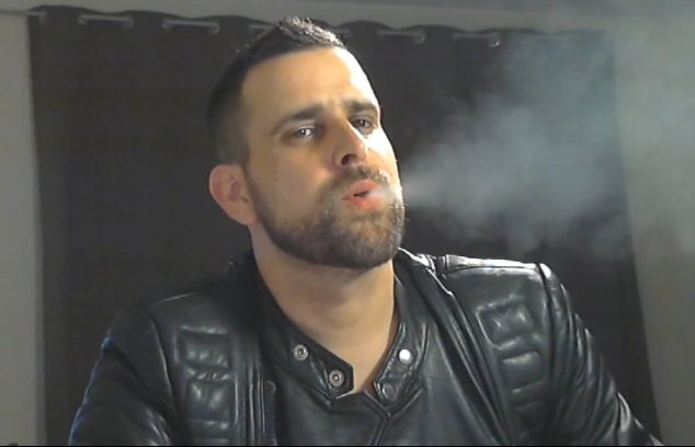 Gifted Reds - Hot Leather Guy smoking