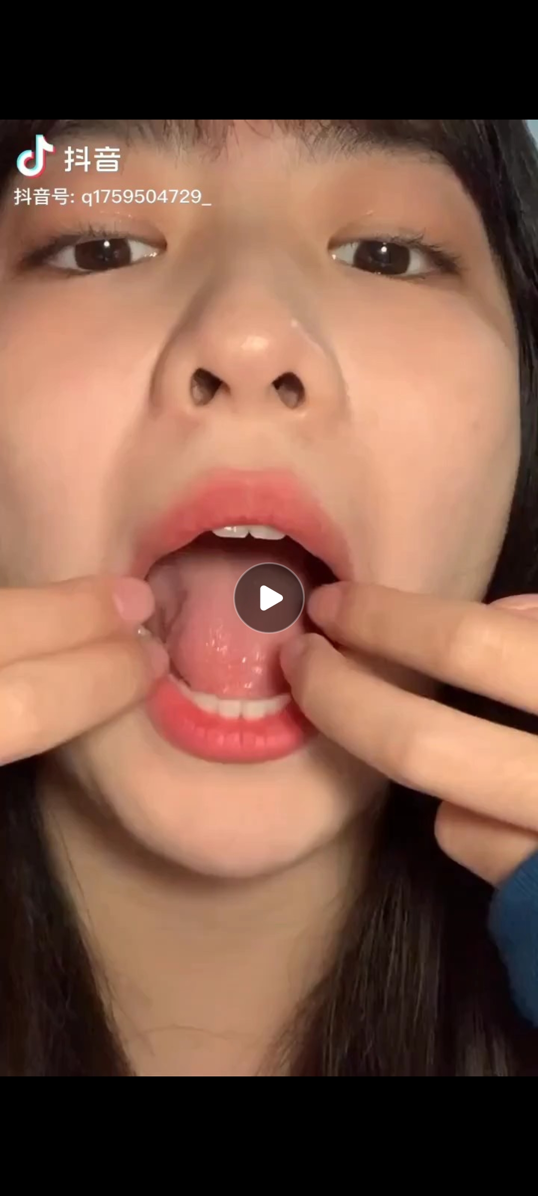 chinese girl uvula - video 10