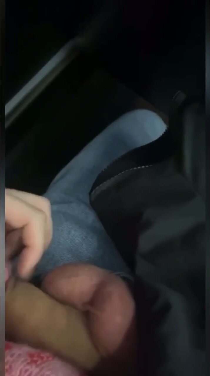 Cute Twink Has Dick Out On Public Bus