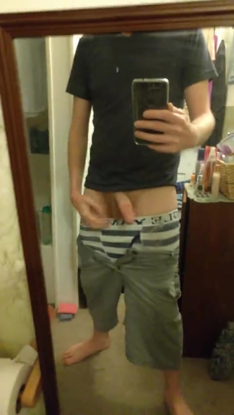 Jerk off in mirror