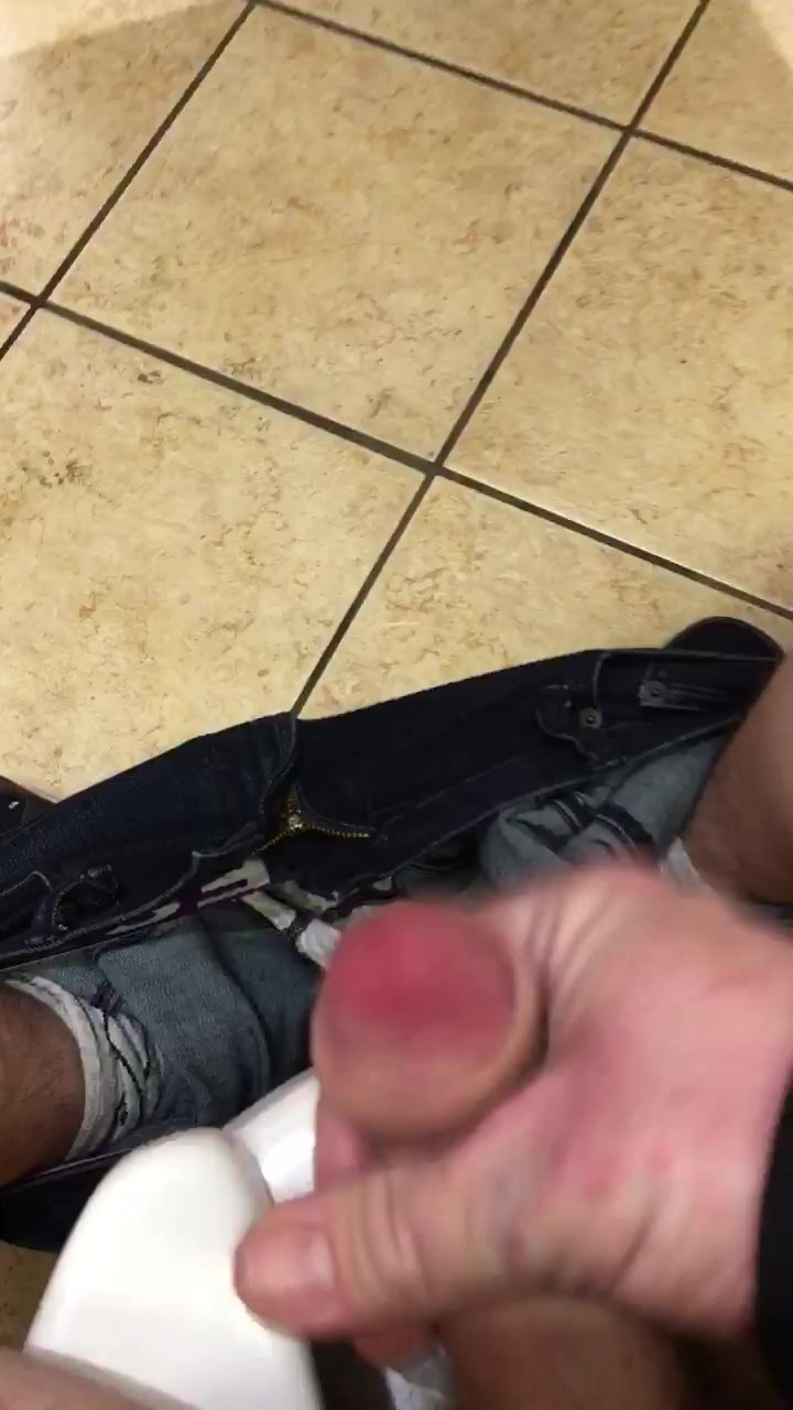 Jerking in public - video 2