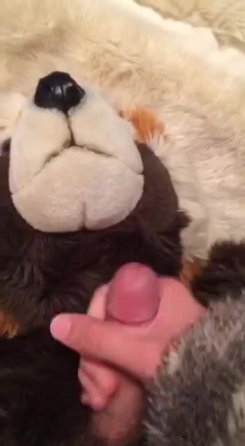 Cumming on my plush