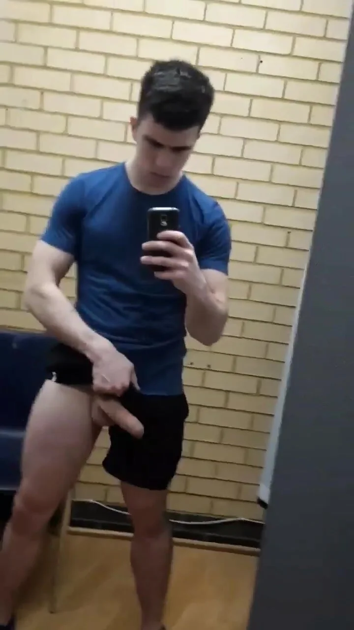 Teen Jock Whips his Cock out for the Camera ThisVid com 