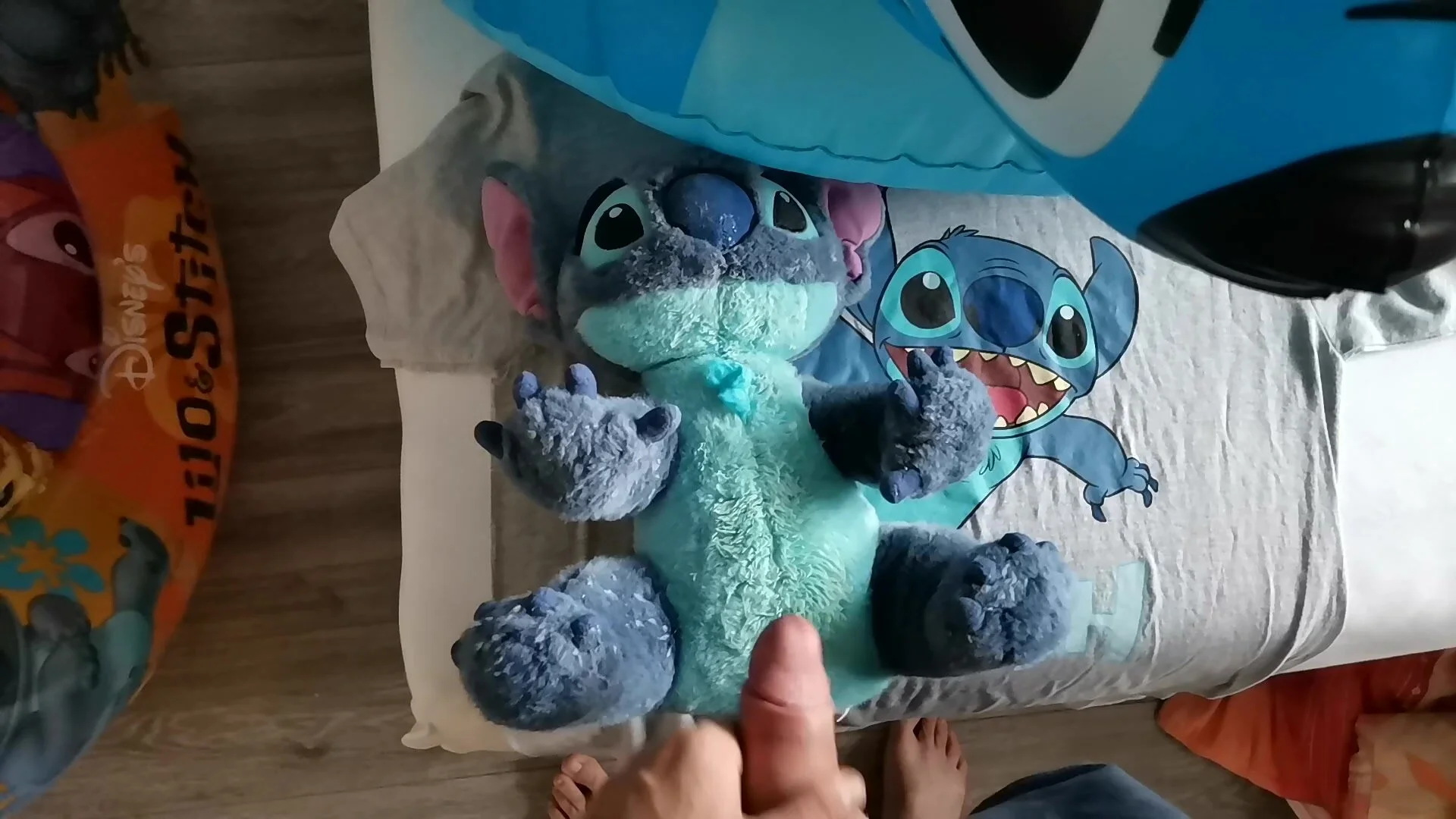 Stitch plush cumshot - ThisVid.com