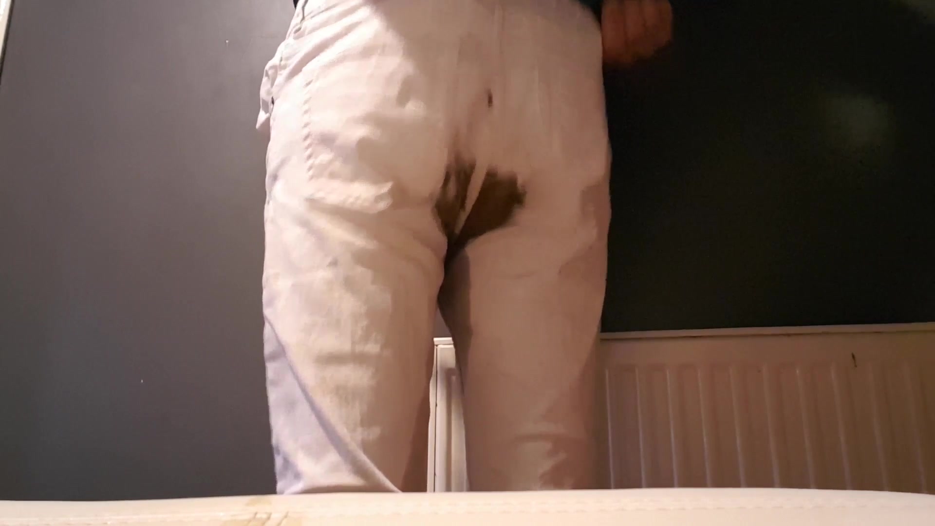 White Briefs And Pants Turned Brown