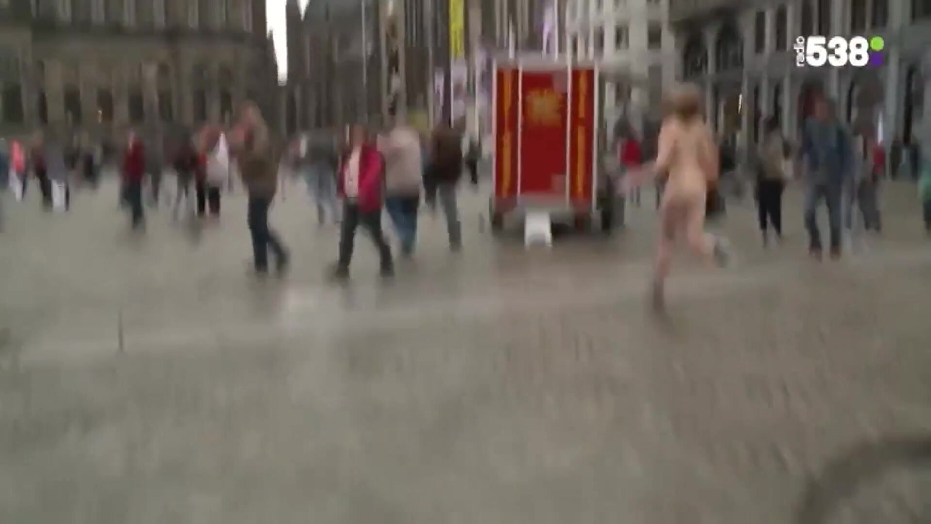Streaking for TV show