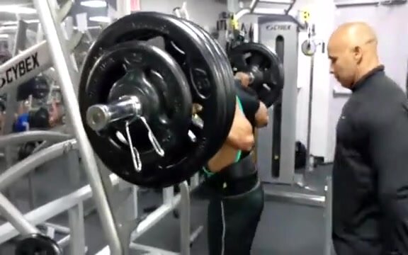 heavy squats