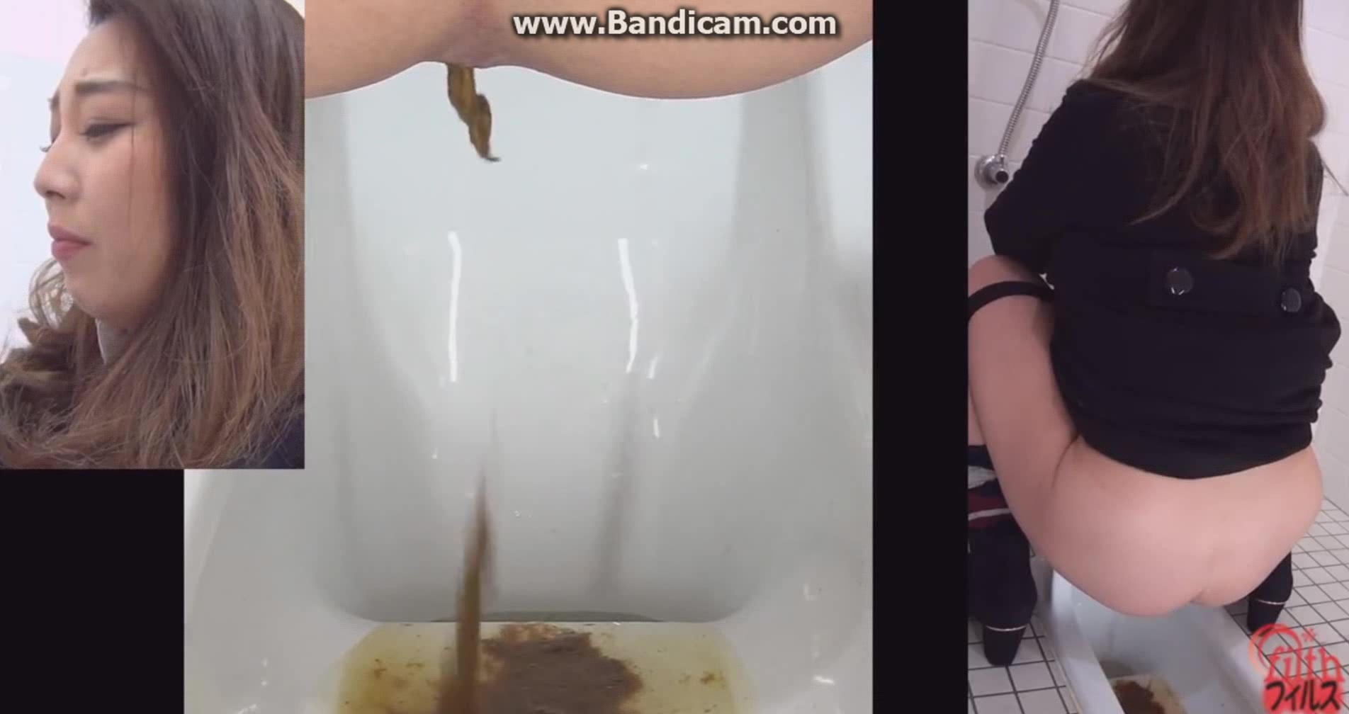 jap girl pooping diarrhea