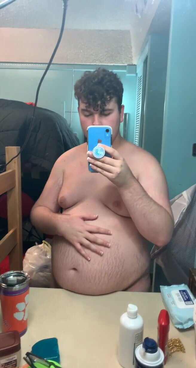 Thin College boy Massive Gains
