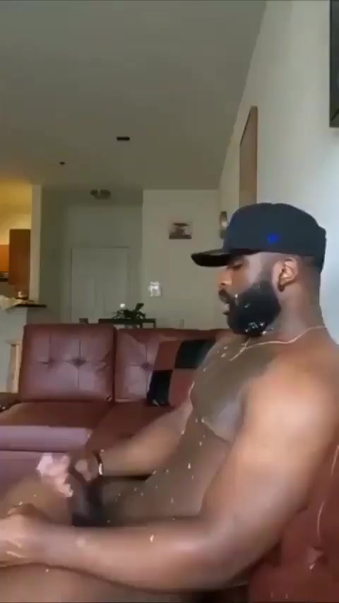 Black Daddy Blasting Cum