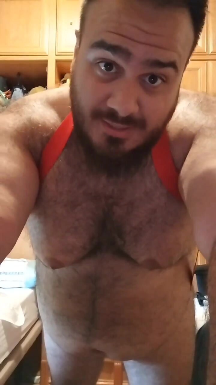 Fat Hairy People Nude - Gay shit: Hairy Fat Guy in Singlet - ThisVid.com