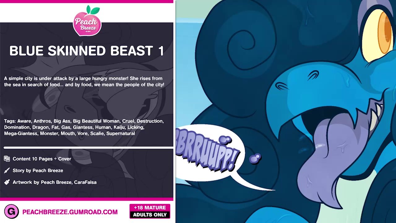 Comic - Blue Skinned Beast 1 - Trailer