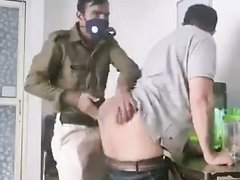 indian officer smacks and gropes ass