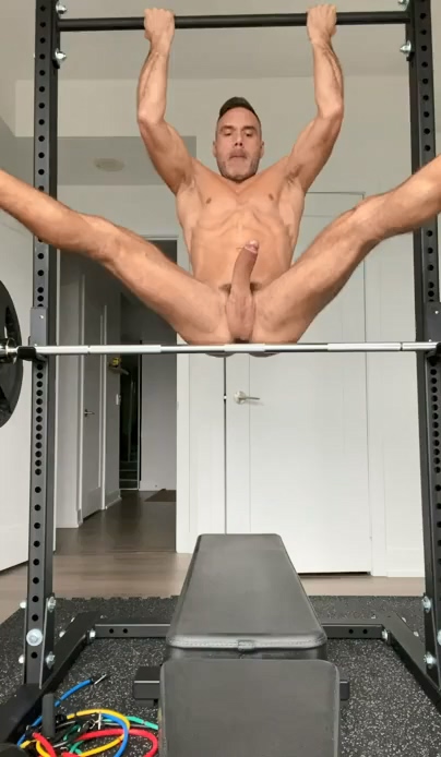 gymnast naked