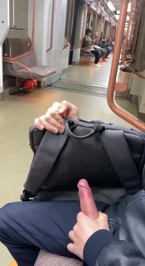 Wank on Public