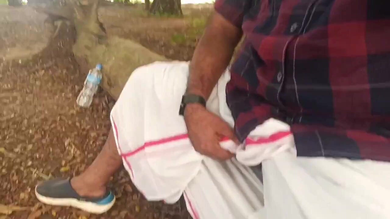 Waiting for bottoms at forest