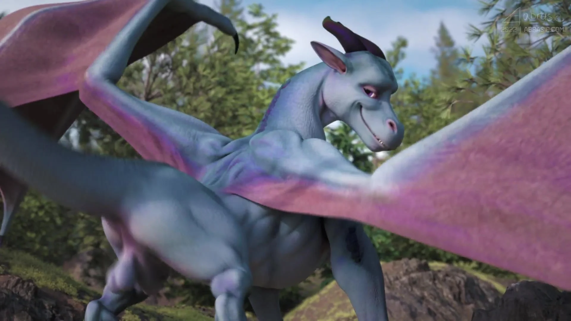 Dragon growth animation