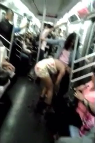 Genuine Desperate Accident on the Subway