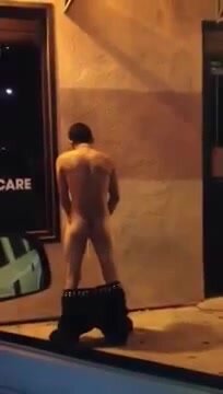 Naked pissing - video 2