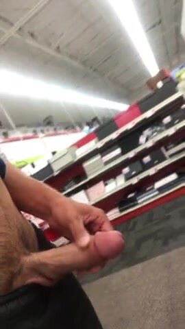 Cum in a store