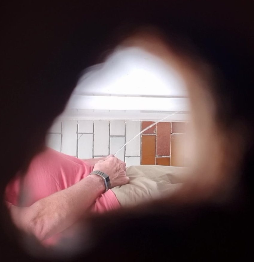 Grandpa pissing - video 8