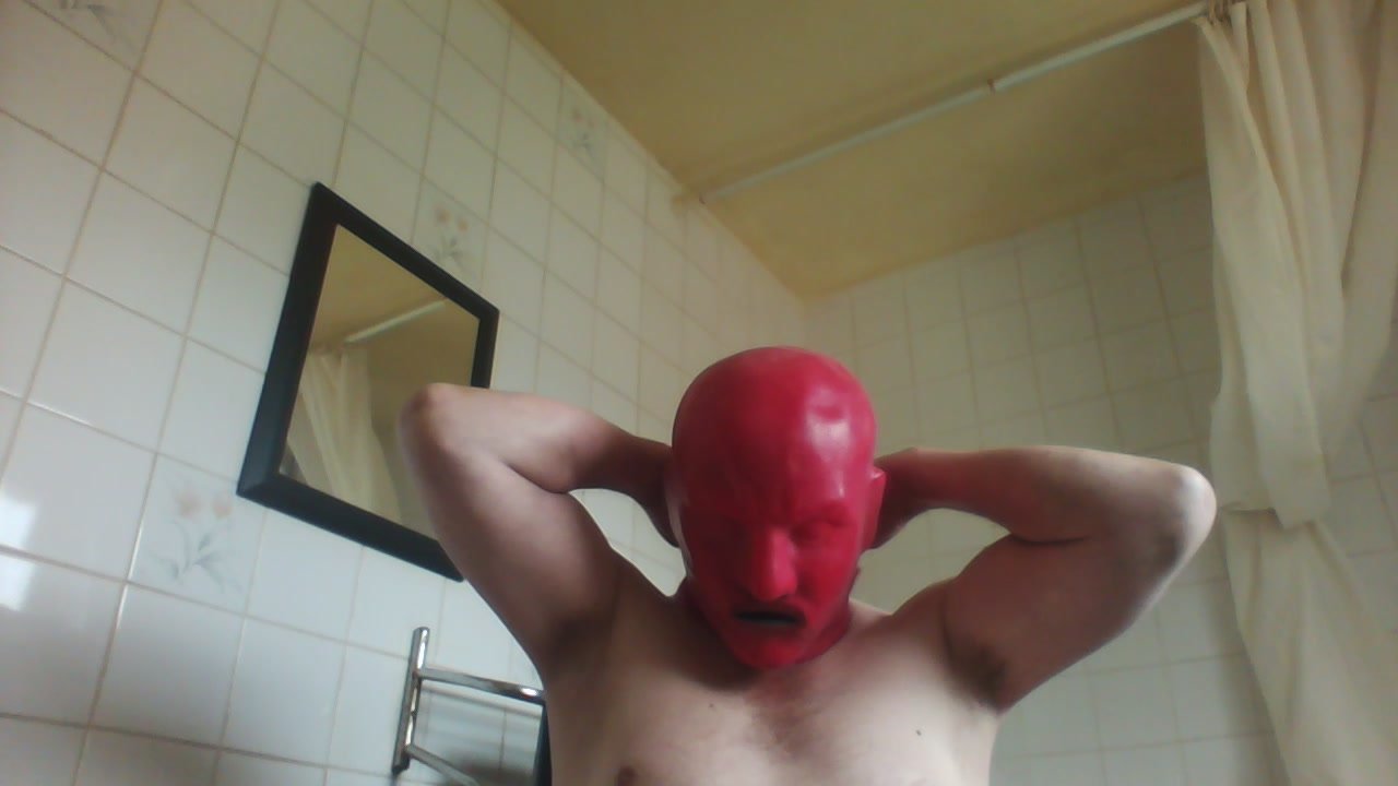 new rubber hood an gasmask