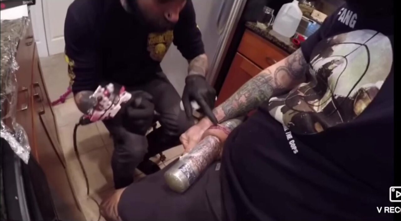 Penis tattoo - video 2
