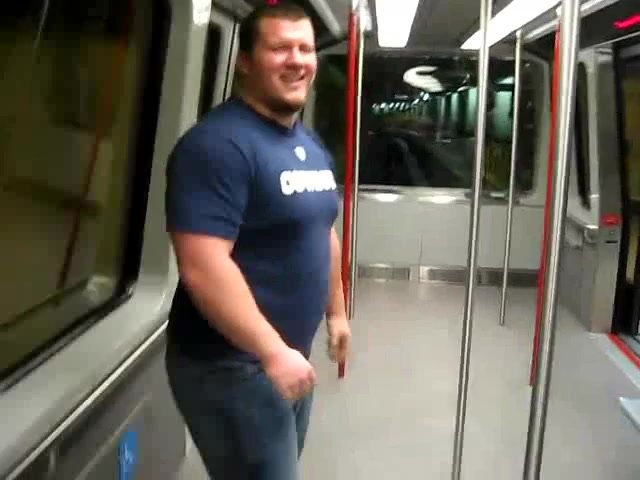 Sexy Chub on Subway