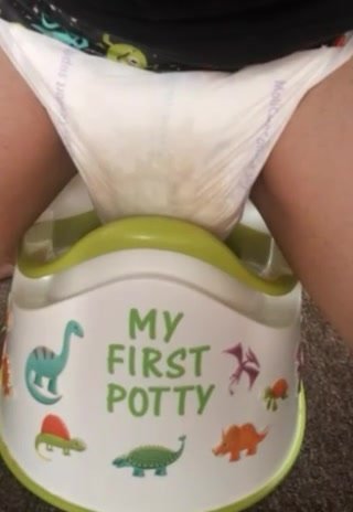 Diaper Wetting on Potty