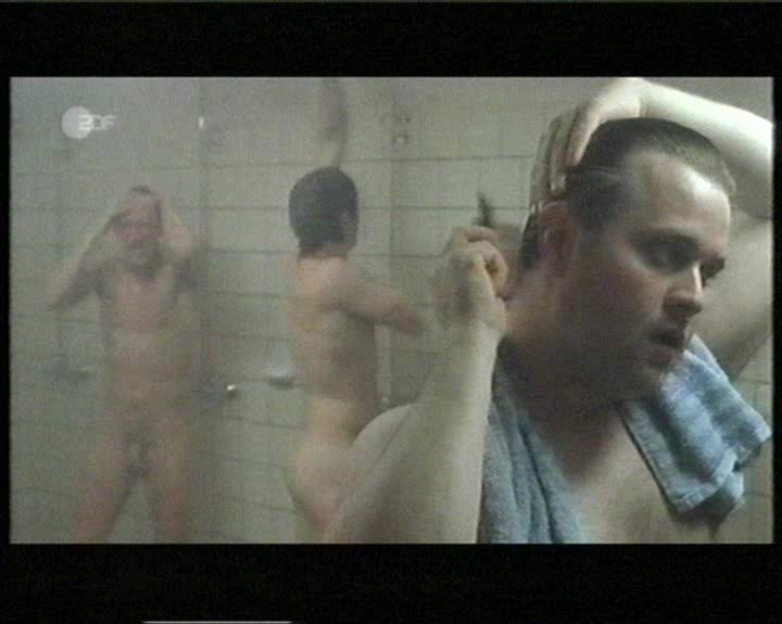 Shower scene naked males