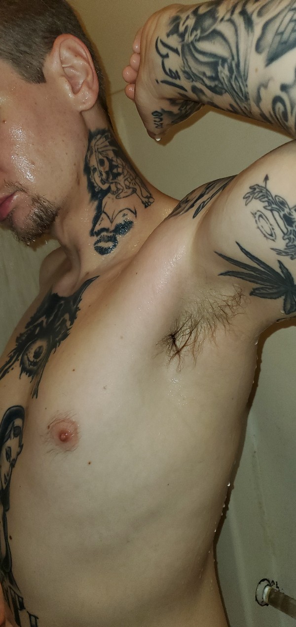Hot dude showering - video 2