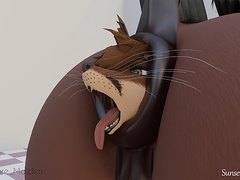 Horse anal vore with sound.*SunsetSarsaparilla